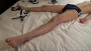 【Foot fetish】Let a slender woman with beautiful legs wear bloomers and enjoy SEX!
