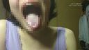 【Rare】Pregnant woman's "lips, mouth, tongue, teeth" & spit video