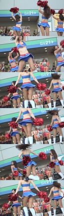 HD videos! I filmed the bewitching performance of super S-class high-class beautiful cheergirls from a super close distance NO-1