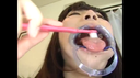 Woman brushing her teeth with semen Vol.5