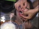 [semen specialty work] Forced drinking semen 3 people
