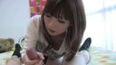 [semen specialty work] Super cute gal and footjob