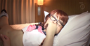 【개인 촬영】호텔에서 유니폼 니하이 양말을 신은 안경 소녀의 POV