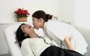 【Lesbian Video】Erotic Spit Massage Clinic