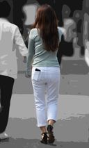 vol293 - Pichi Pichi White Pants That Highlight the Line of Charm