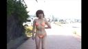 【Exposure】Micro bikini mature woman writhing in shame seen by passers-by