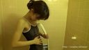【Small Shower】From Sheer School Swimsuit Cosplay to Awaawa and Nude