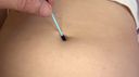 Extremely rare!! 【Navel fetish video】★ Shame close-up of Momo's navel &amp; prank shooting