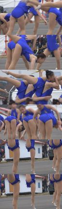 【Ultra High Definition Full HD Video】 Super famous women's university sex appeal rhythmic gymnastics acting high quality verNO-1NO-2 set product