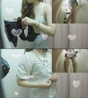 Trying on my sister's bra My shop's fitting room 14