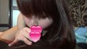 Almost face ☆ F cup chubby amateur girl's swallowing [Personal shooting ♪]