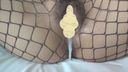 Raw insertion vaginal shot with full body fishnet stockings + gag ball "Don't call me if you don't have anything to do?" Call your husband during sex "It's okay if it's your husband's child" begging [Personal shooting] With ZIP　