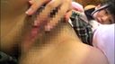 Selfie masturbation with only the fingers of an erotic cute uniform girl Vol.01