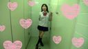 【Personal shooting】Big breasts school girl! Quiet thrill and service in the toilet!