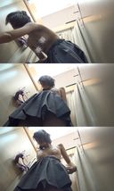 Changing room(4) Slender tall model body shape beautiful J no K-chan