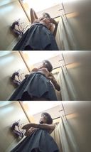 Changing room(4) Slender tall model body shape beautiful J no K-chan