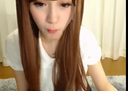 A cute daughter like a doll opens her legs and spreads her wwwwww [Live chat video]