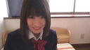 【Personal Shooting】 Beautiful Girl Loli Enko Gonzo Girl Student Cute Uniform