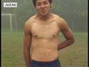 【Limited number】Handsome soccer club member outdoor masturbation second part