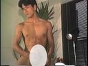 21-year-old bold masturbation of a well-trained model young man