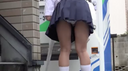 [Hidden camera / rep] The photographer who was excited to follow a defenseless miniskirt school girl with panchira to the house ...