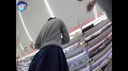 Secretly filming a sister who came to buy cosmetics at a certain drugstore from a low angle