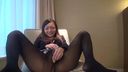 【Amateur】 A girl masturbates while exposing her with M-shaped legs