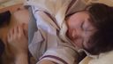 [No] Masturbation for the first time 50 Uniform girl in sports bra Climax spasm masturbation in bed