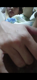My friend's wife, 25 years old, a masturbation video that she secretly gave to LINE