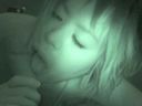 Infrared shooting Couple selfie No6 [Moza] Face appearance amateur personal shooting excavation video