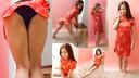 Amateur Panchira in Private Photo Session at Home Vol.114 China Clothes Costume ☆ Amateur Female Student Mutsuki-chan "Yaba! 」