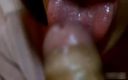 [No] Tongue stuck into phimosis and mass ejaculation with transcendent technique (3)