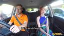 Fake Driving School - Instructor fucks frustrated redhead