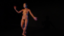 Japan Female Naked Art Performance 2