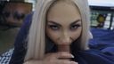 [First part] Siberian beauty with impressive silver long hair that looks good with the word ice doll boasting a million dollar beauty is the highest peak of masturbation!