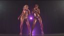 [Personal photo session] Black gal dancers in micro bikini ☆ The strongest lewd dance ☆