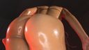【HD】 【Personal Photo Session】 【T-back】 [Micro bikini] ☆ The lines of the body are extremely erotic with oily dance! Beautiful breasts beautiful ass bewitching dance ☆