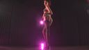 【HD】 【Personal Photo Session】 【T-back】 【Lingerie】☆Beautiful leg gal's leopard print butt dance☆