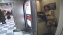 [야외 노출] 역 지하 & 스피드 사진 노출 자위! 도헨타이 부인의 속옷이 너무 에로틱하다! !