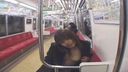 【Outdoor exposure】 【Masturbation】on the train! Mankopolon on the station platform! Masturbate with a man! I'll definitely find out ww