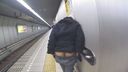 【戶外曝光】 【手淫】在火車上！ 站臺上的曼科波隆！ 和男人手淫！ 我一定會發現ww