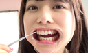 【歯・口内フェチ】大人気女優 宮沢ちはるチャンのエッチな歯＆舌ベロ＆口内動画