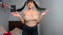 Sister Bangs Twin-tailed Shaved Plump Body Sagging Colossal Foreign Gal's Live Chat Masturbation (4)