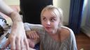 Superb & masturbation! □ Face Shaved Blonde Gal Series (18)