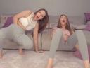 [Convulsive chat club] Two spatz beauties who writhe while squirting in remote control vibrator type live chat [Video]
