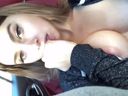 【Exposure Club】Blonde busty whip shaved beautiful girl who delivers selfie masturbation from the passenger seat of the car [Video]