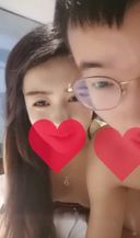 【ライブチャット】中国素人カップル。カメラ前で美女とハメ撮り！！
