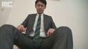 [Footjob word attack climax ejaculation] You can fully enjoy the pleasure of being squeezed by the steamy socks of the suit Lehman and blamed with kind words with a subjective video!