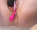 【개인 사진】 [무수정] 【셀카】(1) 물총 자위! ! 핑크색에서 대량 분사!!