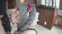 Shaved silver-haired cosplay fair-skinned big breasts sister is groped with sensitive nipples as much as she likes and leaks an erotic voice